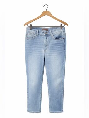 Judy Blue Mid-Rise Straight Fit Distressed Jeans JB82562MD Size 11/30